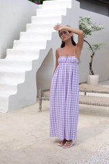 Peony Maxi Dress Purple
