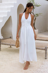 Heart Of Ours Maxi Dress White