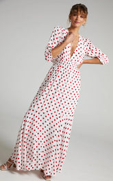 Rue Stiic - Faye Maxi Dress - In Elle Polka Dot