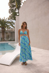 Serena Maxi Dress Blue