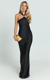 Runaway The Label - Chara Maxi Dress - In Black