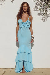 Namari Maxi Dress Light Blue