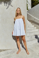 Aura Mini Dress White