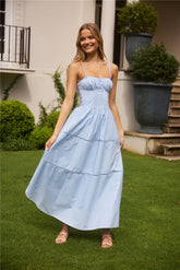 Mandy More Maxi Dress Blue