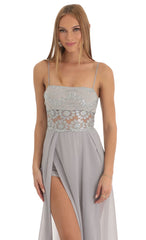 Maxi Dress in Grey