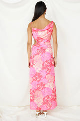 Strawberry Sunset Maxi Dress Pink