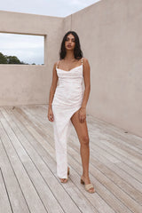 White Sand Oasis Maxi Dress Pink