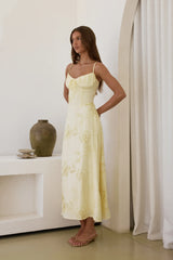 Dose Of Sunshine Maxi Dress Yellow