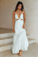 Trust My Words Maxi Dress Green