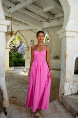 Blushing Lovers Maxi Dress Pink